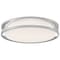 Access Lighting Lucia, LED Flush Mount, Satin Finish, Acrylic Lens Acrylic 49992LEDD-SAT/ACR - alternate 1